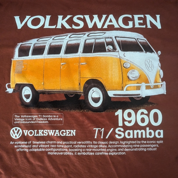 Volkswagen Bus 1960 Samba T-shirt M - Picture 1 of 5
